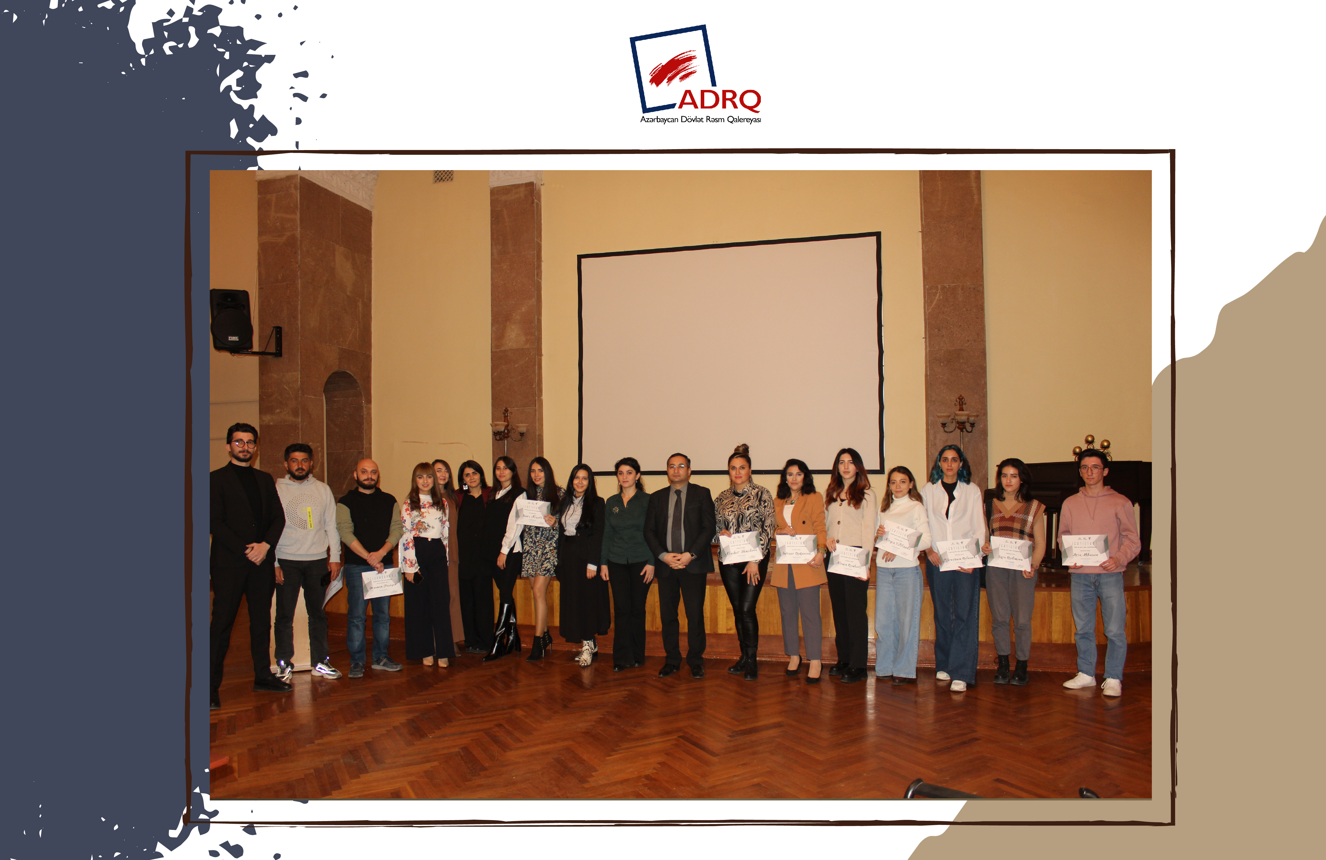 An exhibition and award ceremony of the Digitalart-lab of participants took place