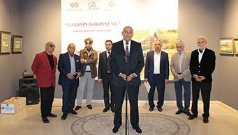 The final exhibition of the etude art contest "Praise of the homeland" has been opened