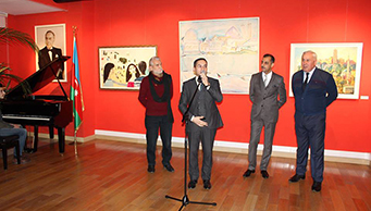 The opening ceremony of the exhibition "İRS.Islamic Solidarity in Art" was held.