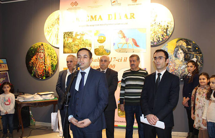 The final exhibition of the national painting contest "Motherland" was held.