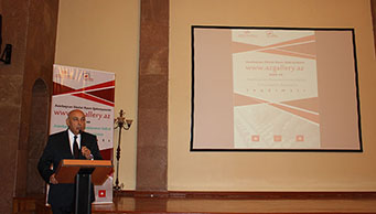 The presentation of a single database of Azerbaijani artists and the website of the State Art Gallery was held