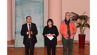 The exhibition, with the organizational support of the Ministry of Culture of Azerbaijan was dedicated to 90th the anniversary of the People’s Artist Kamil Nejefzadeh was held.
