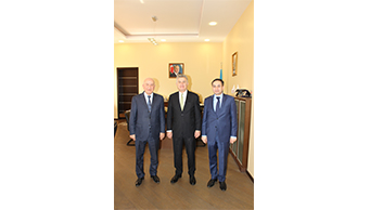 The Founder and Head of "Contemporary İstanbul" Mr Ali Gureli visited Baku with the invitation of Azerbaijan State Art Gallery