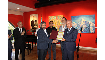 A solo exhibition of an artist Rizvan Ismail was opened in the “Gallery 1969” on June 25, 2019.
